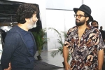 Allu Arjun new film, Allu Arjun updates, allu arjun and trivikram shooting for a commercial, Puspha