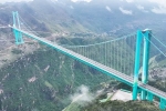 Huajiang Grand Canyon Bridge, Huajiang Grand Canyon Bridge new updates, china cuts travel of 2 hours to 2 mins with highest bridge, Grand