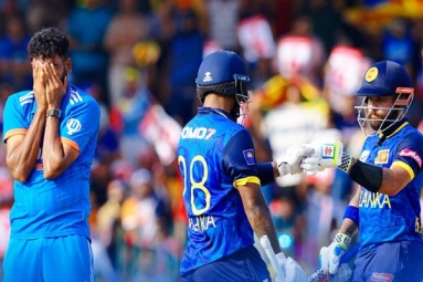 India continues to perform on a disastrous note against Sri Lanka