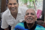 sachin tendulkar's childhood coach, sachin tendulkar son, sachin tendulkar s childhood coach ramakant achrekar passes away, Dronacharya award