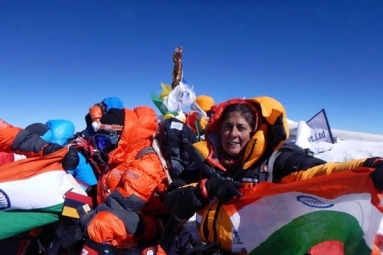 Sangeetha Bahl, 53, Oldest Indian Woman to Scale Mount Everest Sangeetha Bahl, 53, Oldest Indian Woman to Scale Mount Everest