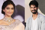 Sonam Kapoor, Shahid Kapor updates, shahid and sonam hottest vegeterians, Shahid kapor