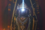 Surya Tilak Ram Lalla idol 2024, Surya Tilak Ram Lalla idol breaking, surya tilak illuminates ram lalla idol in ayodhya, Ayodhya