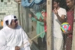 asian cup final, 2023 afc asian cup, watch uae man locks up indian football fans in cage before match, Indian football