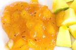 South Indian chutney, Sweet ripe mango chutney, quick sweet ripe mango chutney recipe, Sweet ripe mango chutney