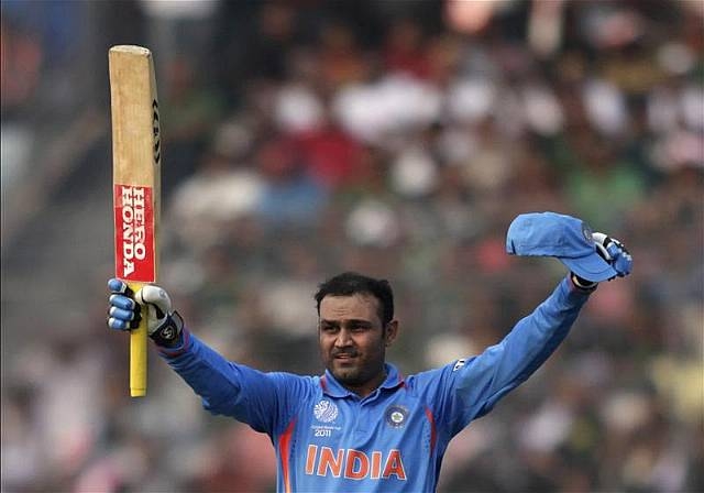 Sehwag powered India to victory