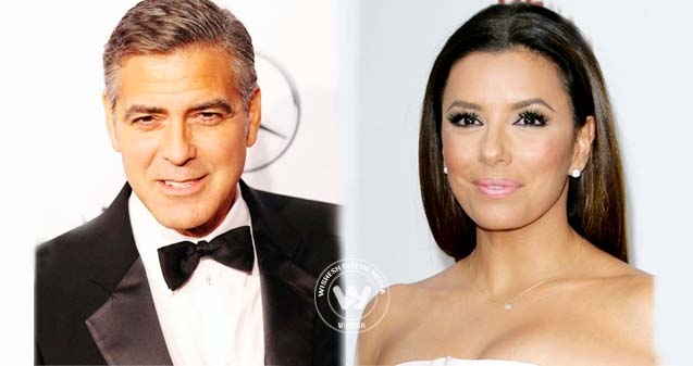 George Clooney  had a deep crush on Longoria },{George Clooney  had a deep crush on Longoria 