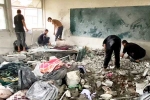 Israel weapons from USA, al sardi school attack, israel strike on school dozens killed, Palestinians