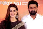 Adipurush pre-release event, Kriti Sanon new movies, kriti sanon lauds prabhas, Adipurush team