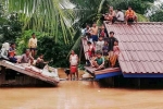 South-East Laos, Flash Floods, hundreds missing as laos dam collapses, Swimming pools