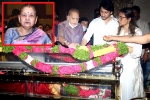 Indira Devi, Ramesh Babu, mahesh babu s mother indira devi laid to rest, Thana Indira Devi, Ramesh Babu, mahesh babu s mother indira devi laid to rest, Thana