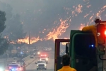 Los Angeles, Los Angeles Wildfire breaking, new wildfire erupts near los angeles, Smoke