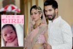 Mira Rajput, Shahid Kapoor news, shahid and mira blessed with a baby girl, Udta punjab