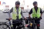 hajj on bicycle from india, cycling to mecca for haj, two indian men cycling to mecca for haj while fasting for ramadan, Makkah